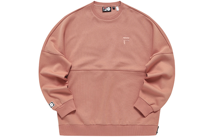 

Футболка унисекс терракотового цвета FILA FUSION