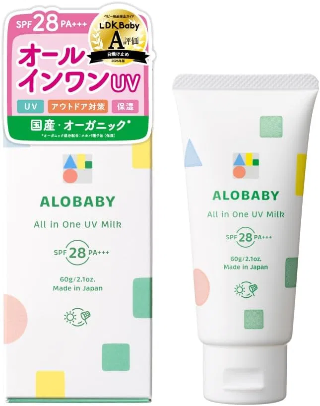 Солнцезащитное молочко All-in-One UV Milk ALOBABY, 1 флакон