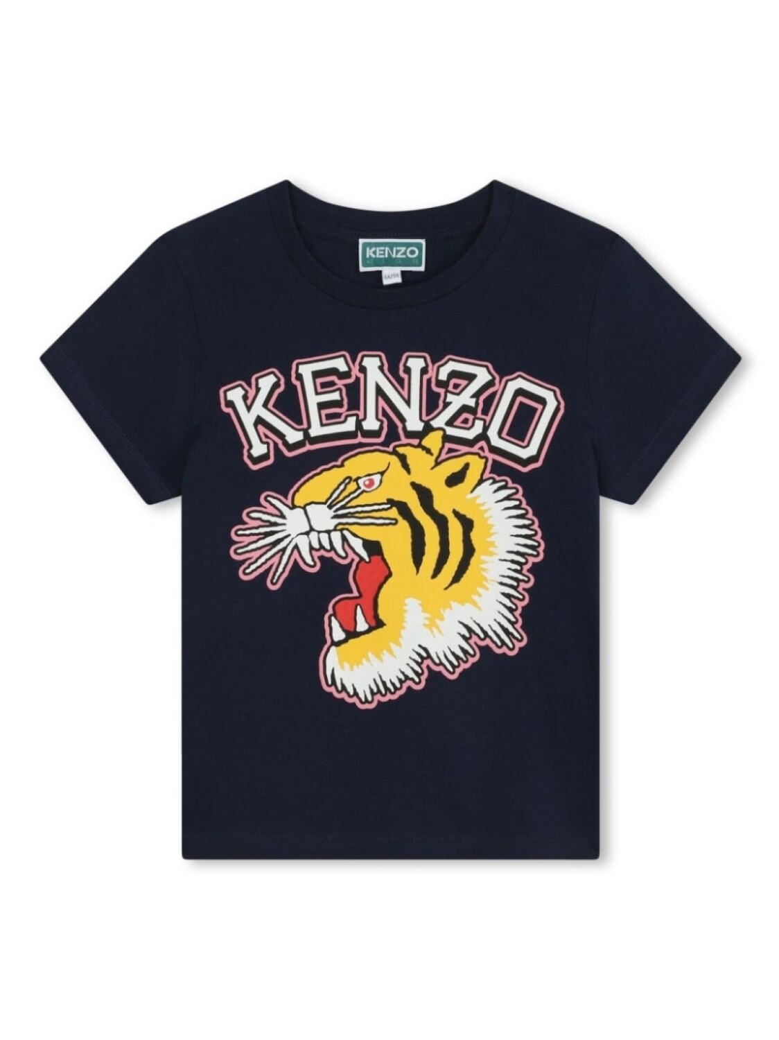 

Kenzo Kids футболка с логотипом, синий