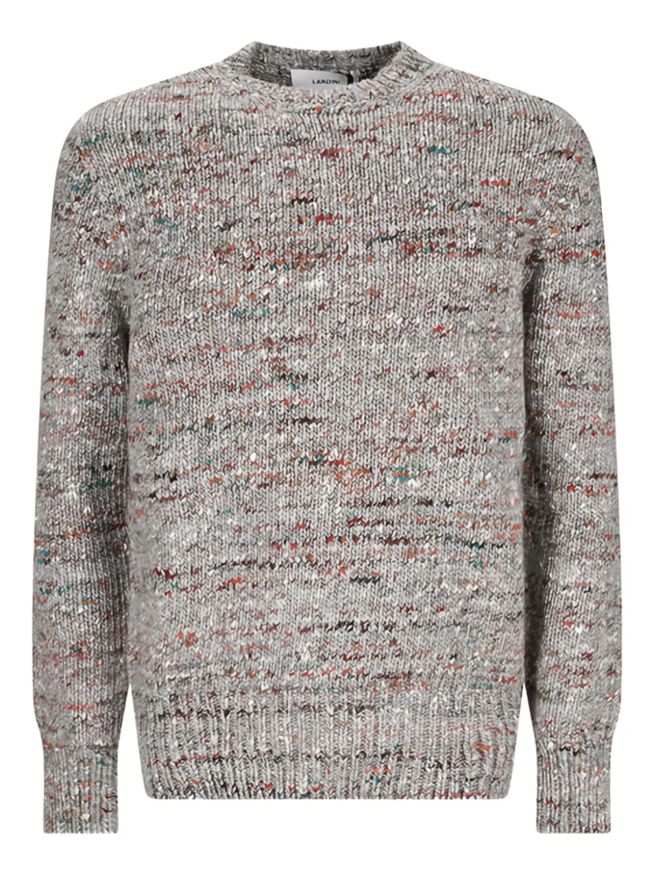 

Lardini свитер с круглым вырезом, серый