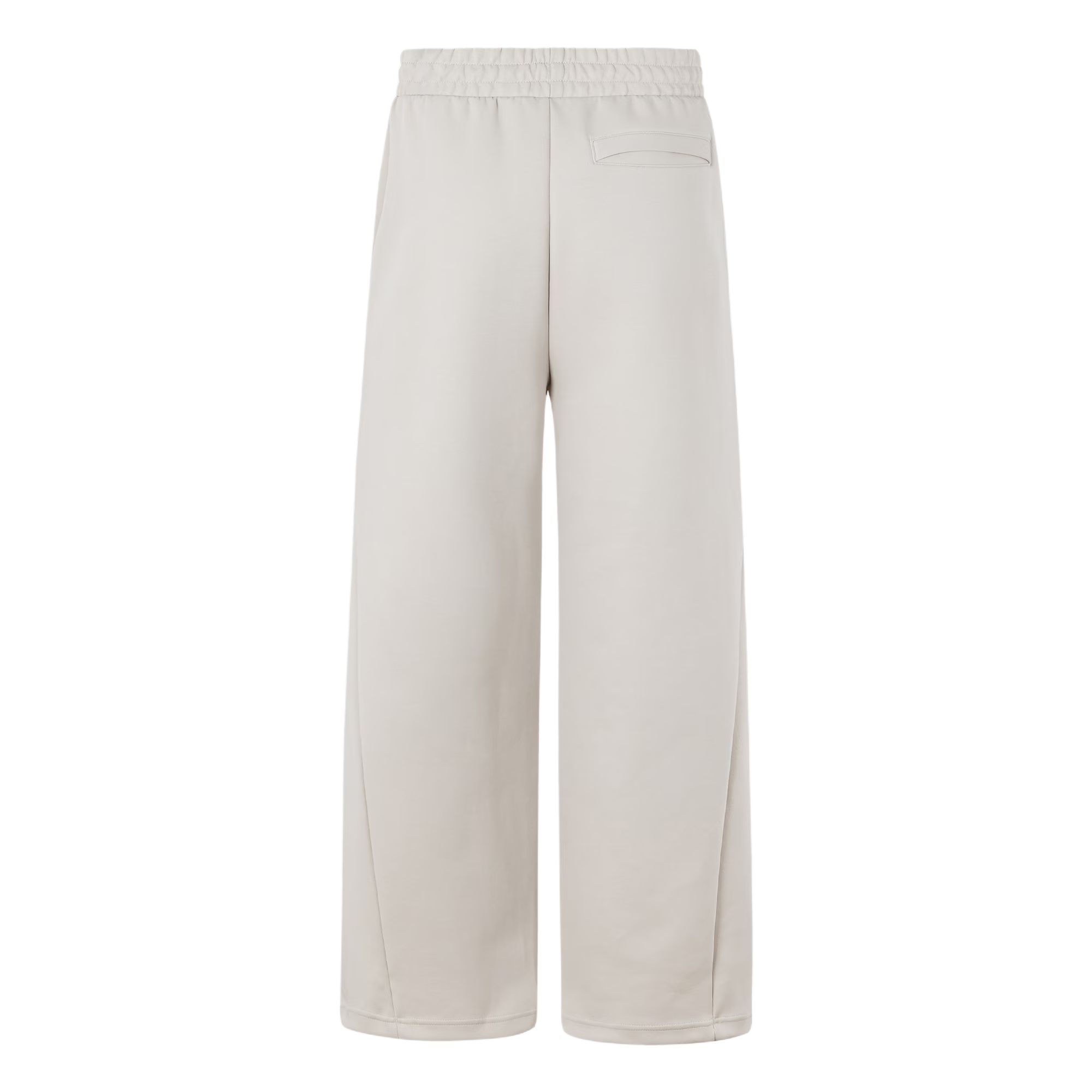 Брюки FUSTL M KN PANT повседневные мужские светло-кунжутные earth Adidas, светло- серый — фото 3