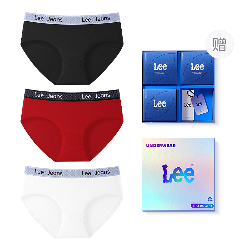 

Классические трусы 101 для женщин упаковка 3 шт Lee, белый