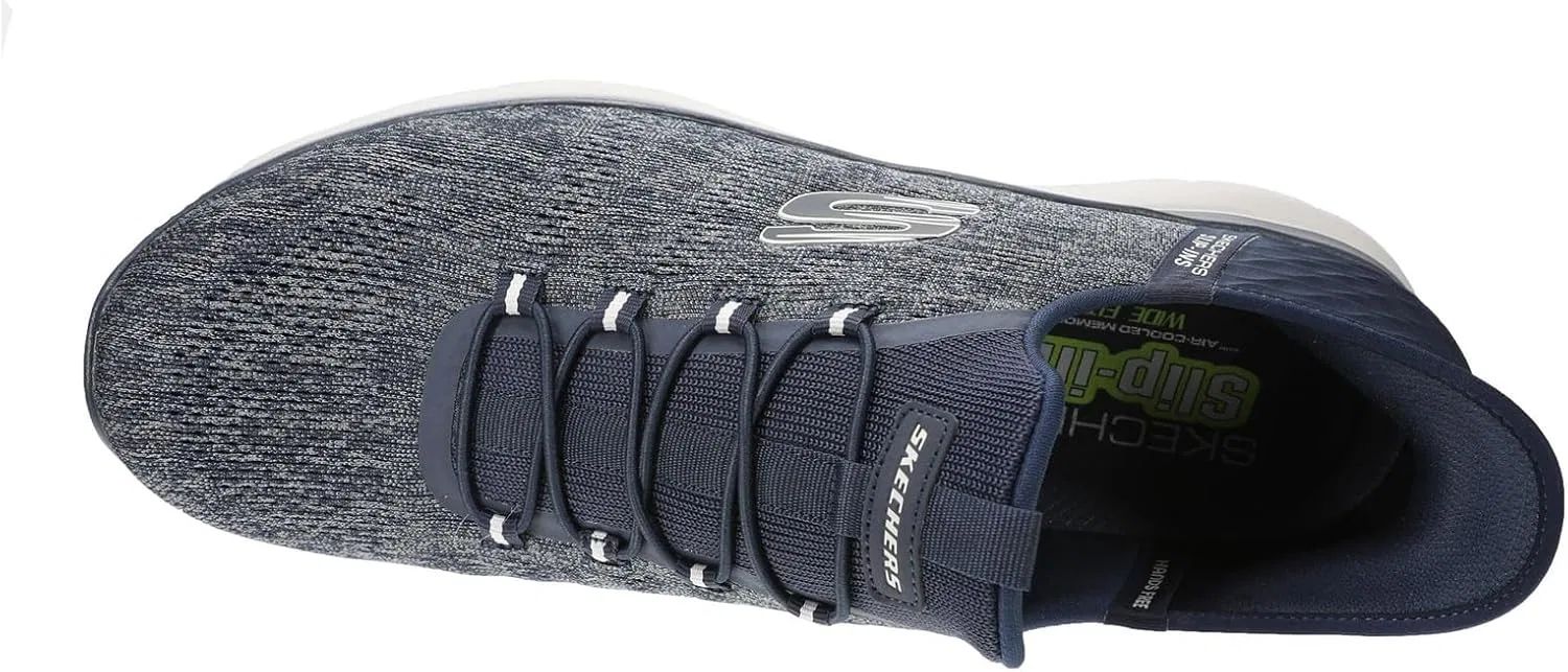 Кроссовки Skechers Men's Summits Key PaceTrainers, Navy Mesh — фото 3