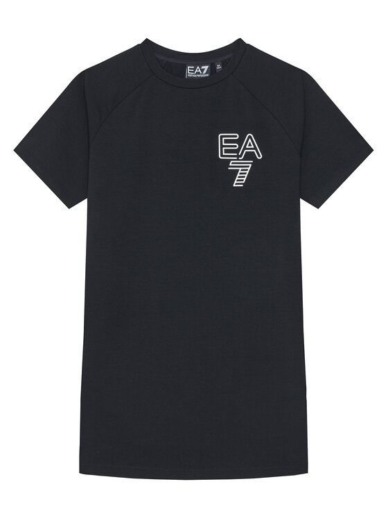 

Повседневное платье relaxed fit 7G000049 AF12484 UC001 Ea7 Emporio Armani, чёрный