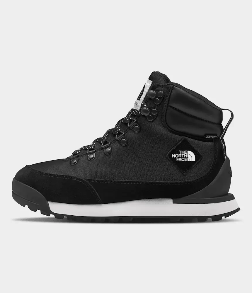Женские текстильные водонепроницаемые ботинки Back-To-Berkeley IV The North Face, TNF Black/TNF White