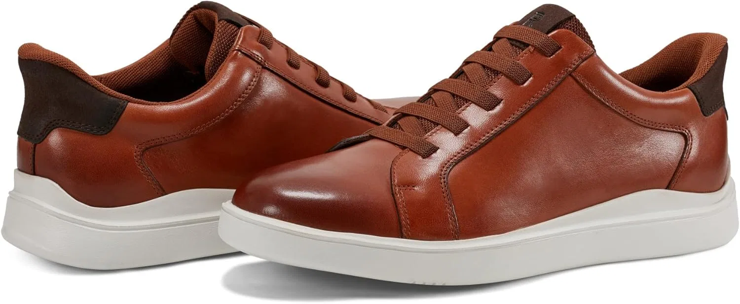 Мужские кроссовки Rockport Tynnar, Dark Natural Leather — фото 4