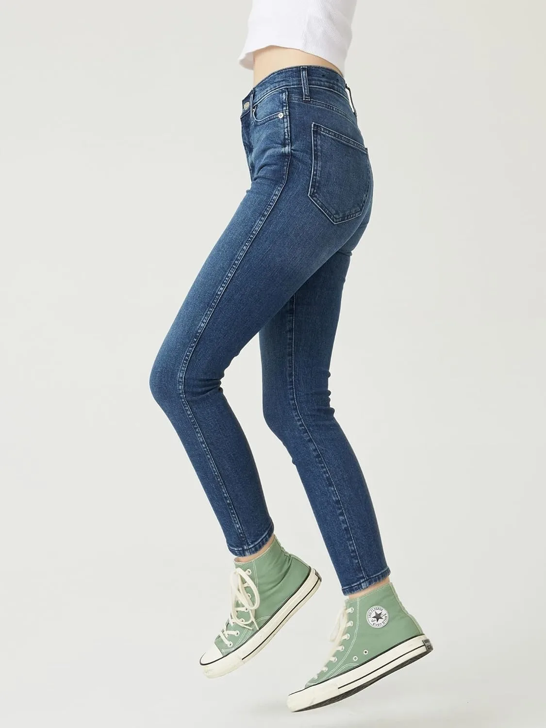 Gap Women's High Rise Vintage Slim Fit Denim Jeans — фото 4
