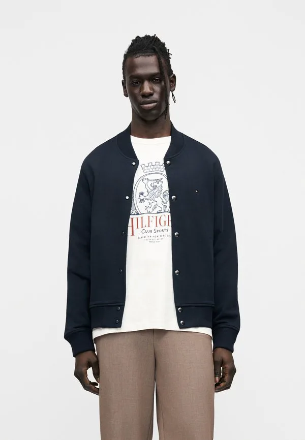 Куртка-Бомбер terry на молнии Tommy Hilfiger, Desert Sky