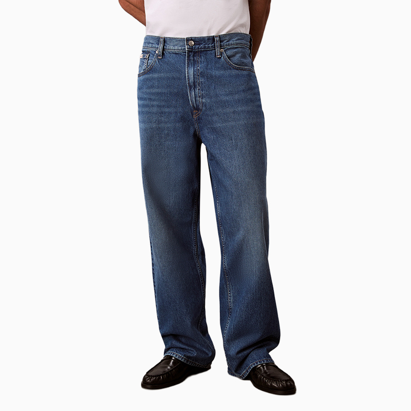 

Calvin Klein Джинсы мужские NNO Denim Light Blue Moderate Wide Leg