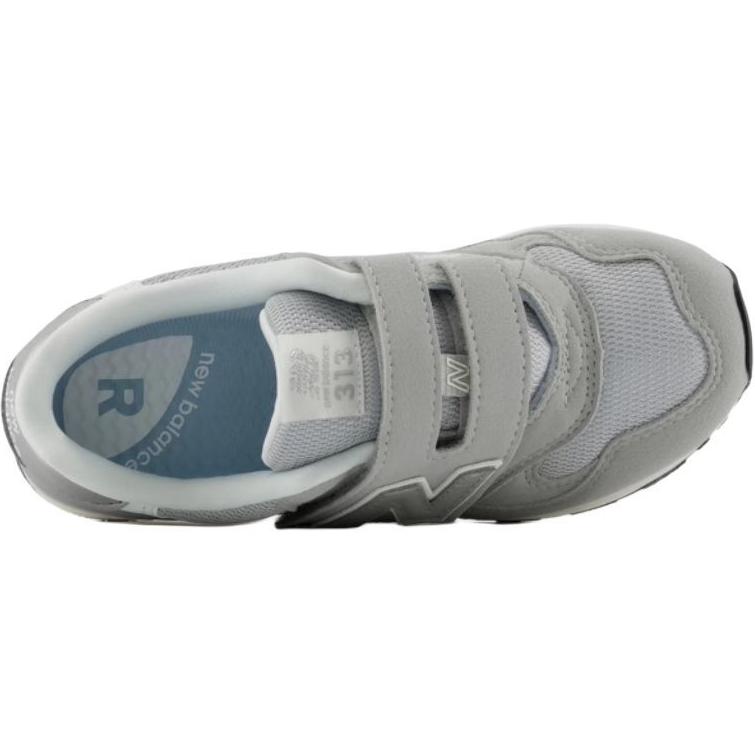 Детские кроссовки NB 313 с низким верхом, устойчивые к истиранию New Balance, серый — фото 3