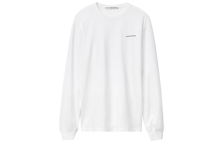 

Свитшот с принтом логотипа Alexander Wang, белый