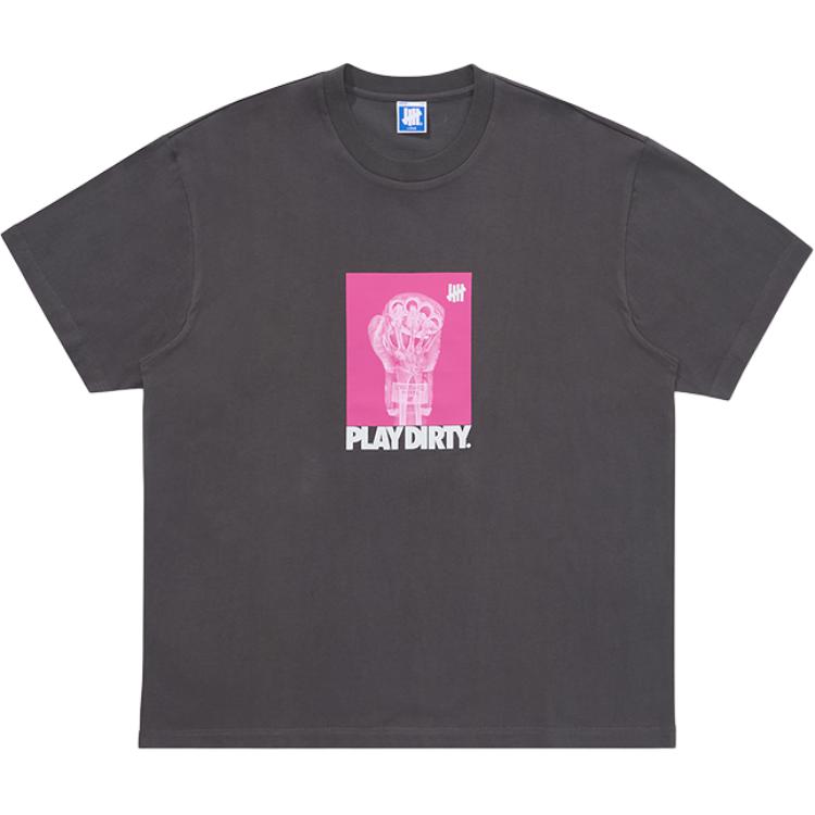 

Футболки унисекс с круглым вырезом, тонкие, плотные Undefeated, коричневый черный