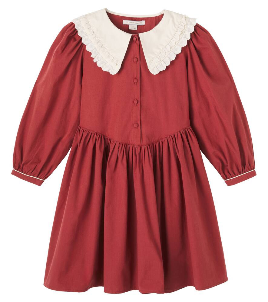 

Хлопковое платье coeur Konges Sløjd, Red Dahlia