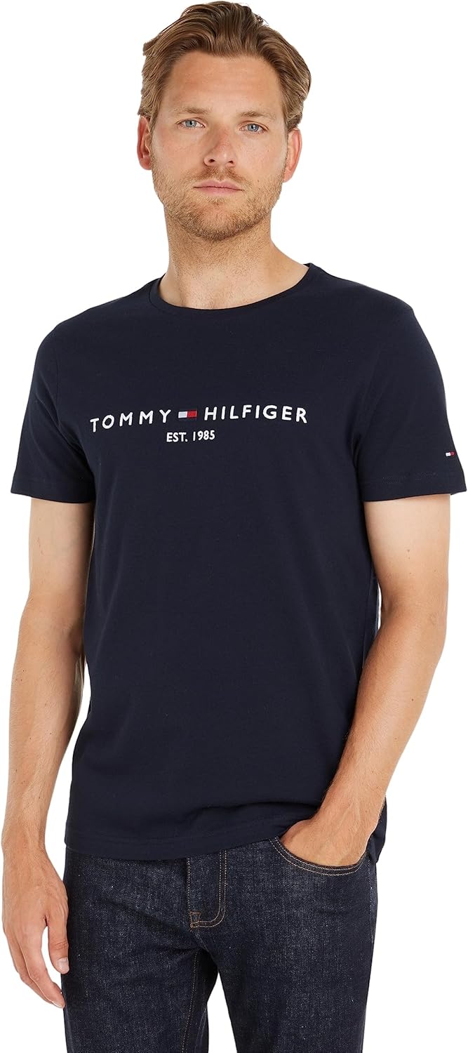 

Мужская футболка с короткими рукавами и принтом Tommy Hilfiger, Blue, Синий, Мужская футболка с короткими рукавами и принтом Tommy Hilfiger, Blue