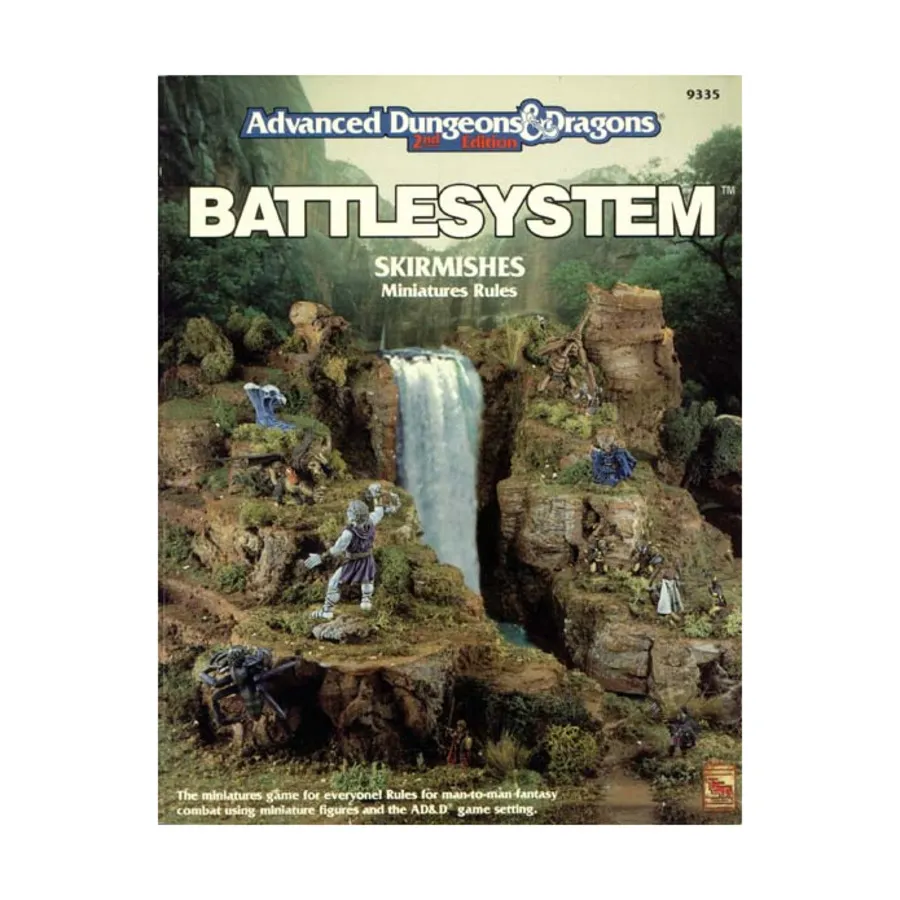

Battlesystem Skirmishes, Advanced Dungeons & Dragons (2nd Edition) - Sourcebooks, мягкая обложка