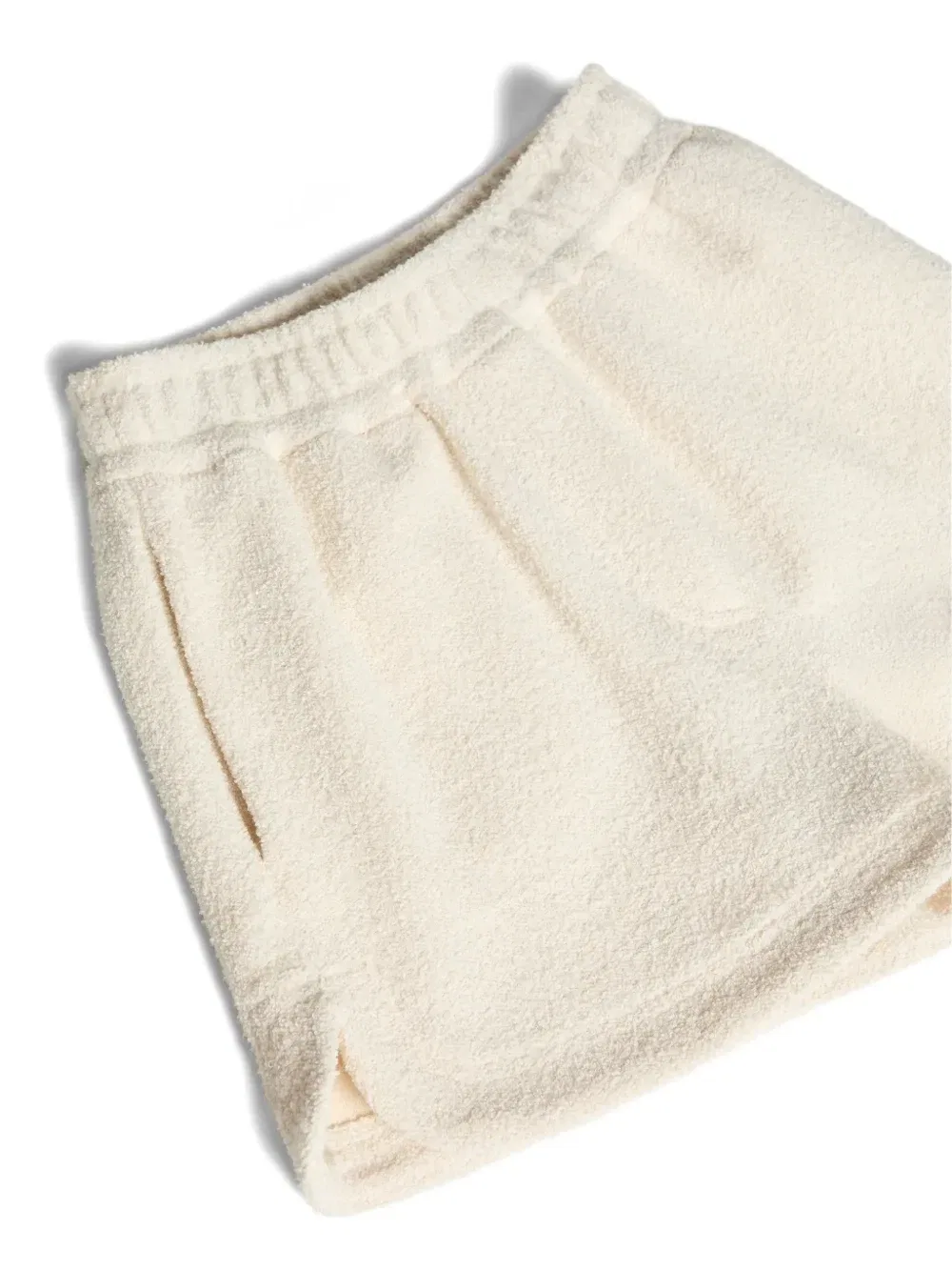 Фактурные шорты Brunello Cucinelli Kids, бежевый — фото 3