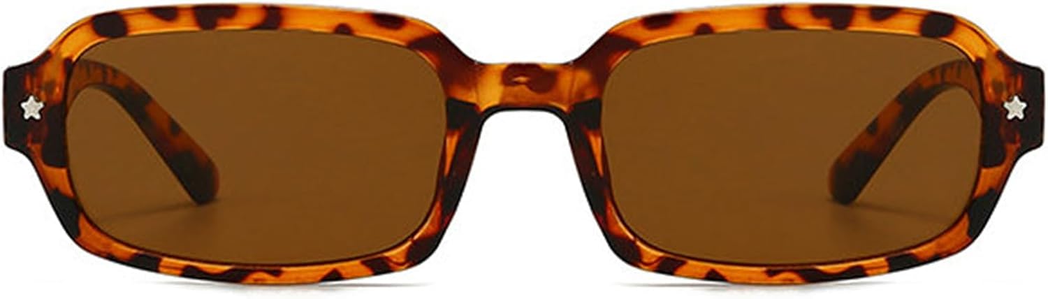 

Солнцезащитные очки в стиле ретро с квадратными заклепками для женщин, маленькие, стильные, винтажные, в стиле 90-х, модные, узкие, для активного отдыха, с градиентным переходом цвета willochra, C8