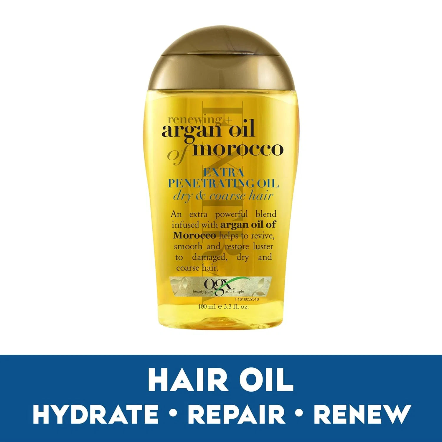 Масло для волос «Moroccan Argan Oil Penetrating Oil Extra» от Organix Ogx — фото 4