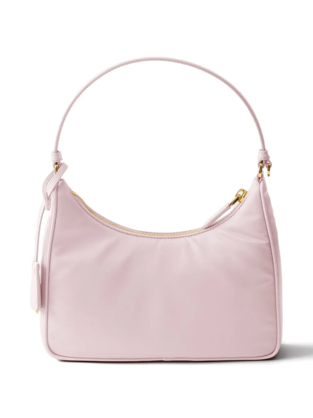 Мини-сумка-тоут Re-Edition 2005 с треугольным логотипом Prada, розовый — фото 2