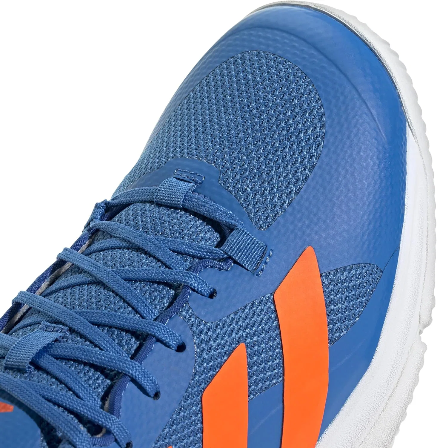 Мужские кроссовки Adidas Court Team Bounce 2.0, Bright Royal Cloud White Cloud White — фото 4