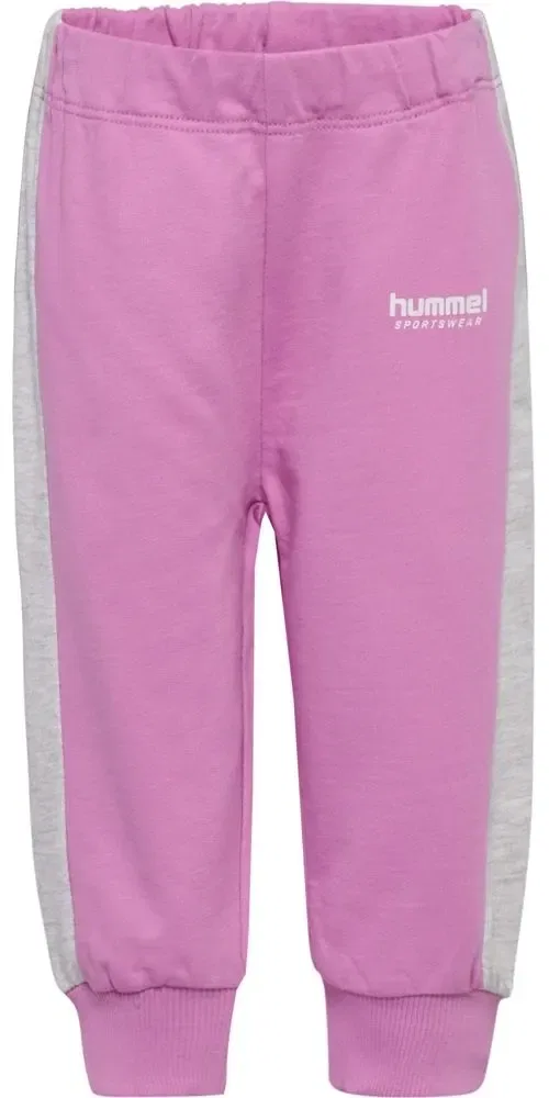 Спортивные штаны на регулируемой талии, Hummel, лиловый — фото 3