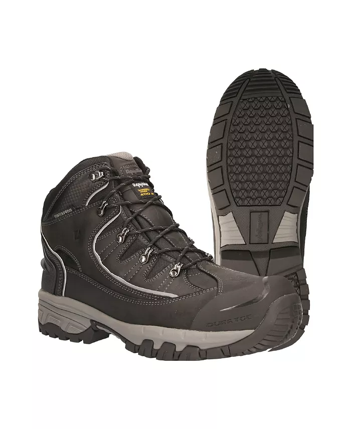 Мужские ботинки Frostline Hiker — водонепроницаемые, противоскользящие и утепленные для экстремального холода RefrigiWear, черный — фото 2