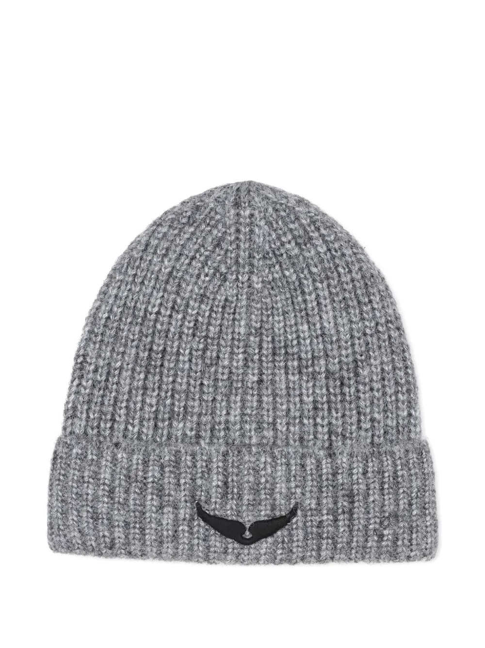 

Шапка бини в рубчик Zadig & Voltaire Kids, серый