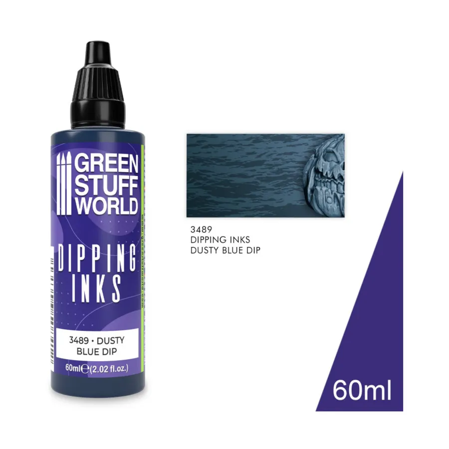 

Пыльный синий дип, Paint - Dipping Ink (Green Stuff World)