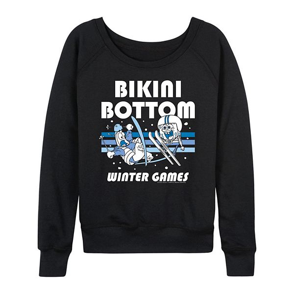 

Женская футболка с длинным рукавом Spongebob Squarepants Nickelodeon, Black