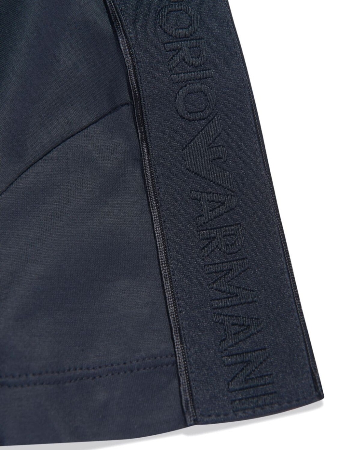 Emporio Armani футболка с логотипом, синий — фото 4