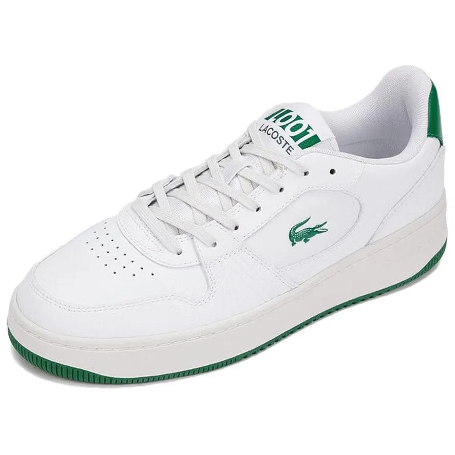Кеды LACOSTE бело-зеленые — фото 3