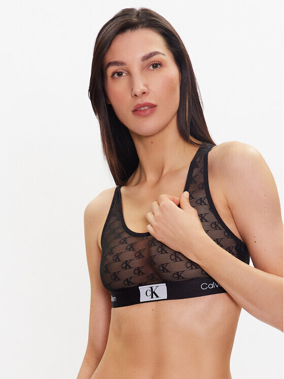 

Верхний бюстгальтер Calvin Klein, черный
