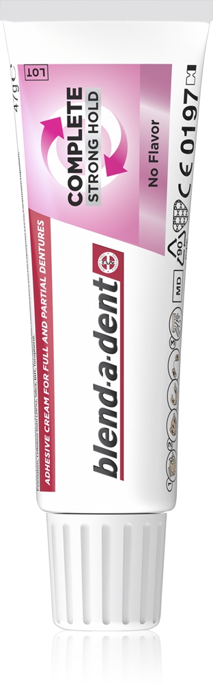 

Сверхпрочный нейтральный клей для зубных протезов Blend-A-Dent, 47g