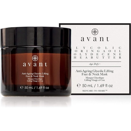 

Антивозрастная гликолевая лифтинг-маска для лица и шеи Avant - направлена на укрепление Avant Skincare