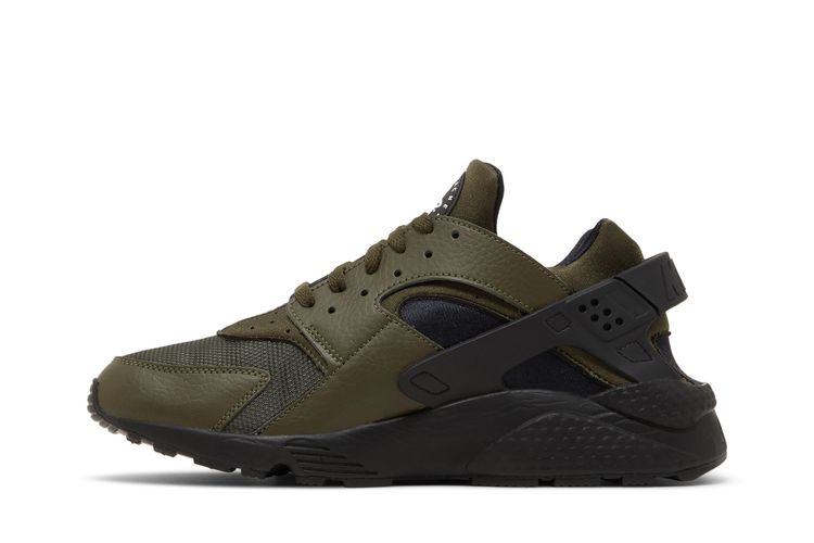 Кроссовки Air Huarache 'Cargo Khaki Black', зеленый — фото 3