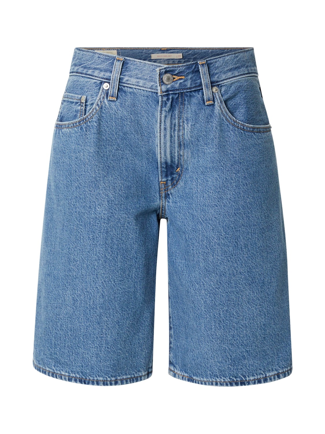 LEVI'S Свободные джинсовые шорты 'Baggy Dad Jorts' в синем дениме