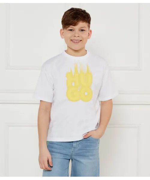 

Футболка Regular fit Hugo Kids, белый