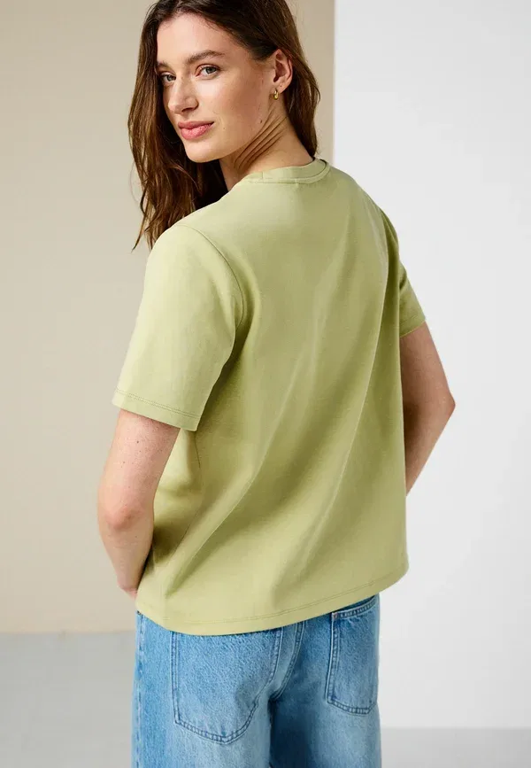 Футболка Next, Regular fit short sleeve crew neck t-shirt, зеленая