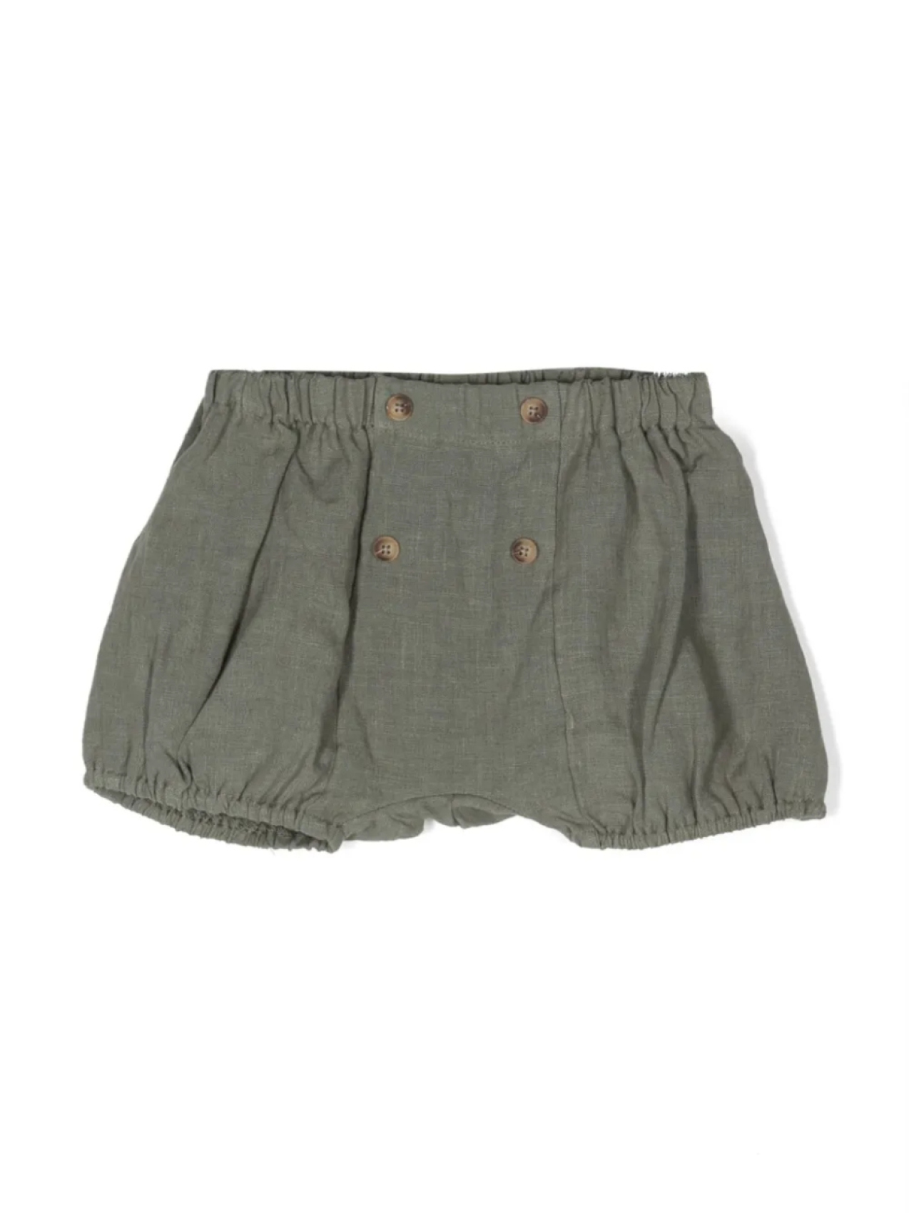 

Льняные шорты с нашивкой-логотипом Donsje, зеленый