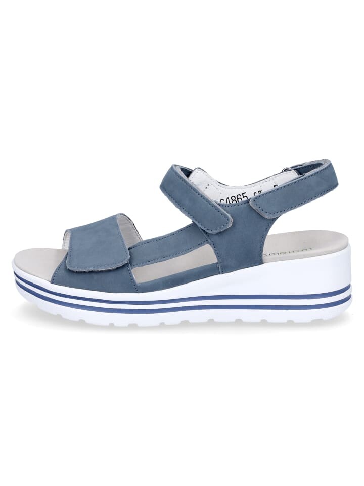 Классические босоножки WALDLÄUFER, цвет jeansblau — фото 2