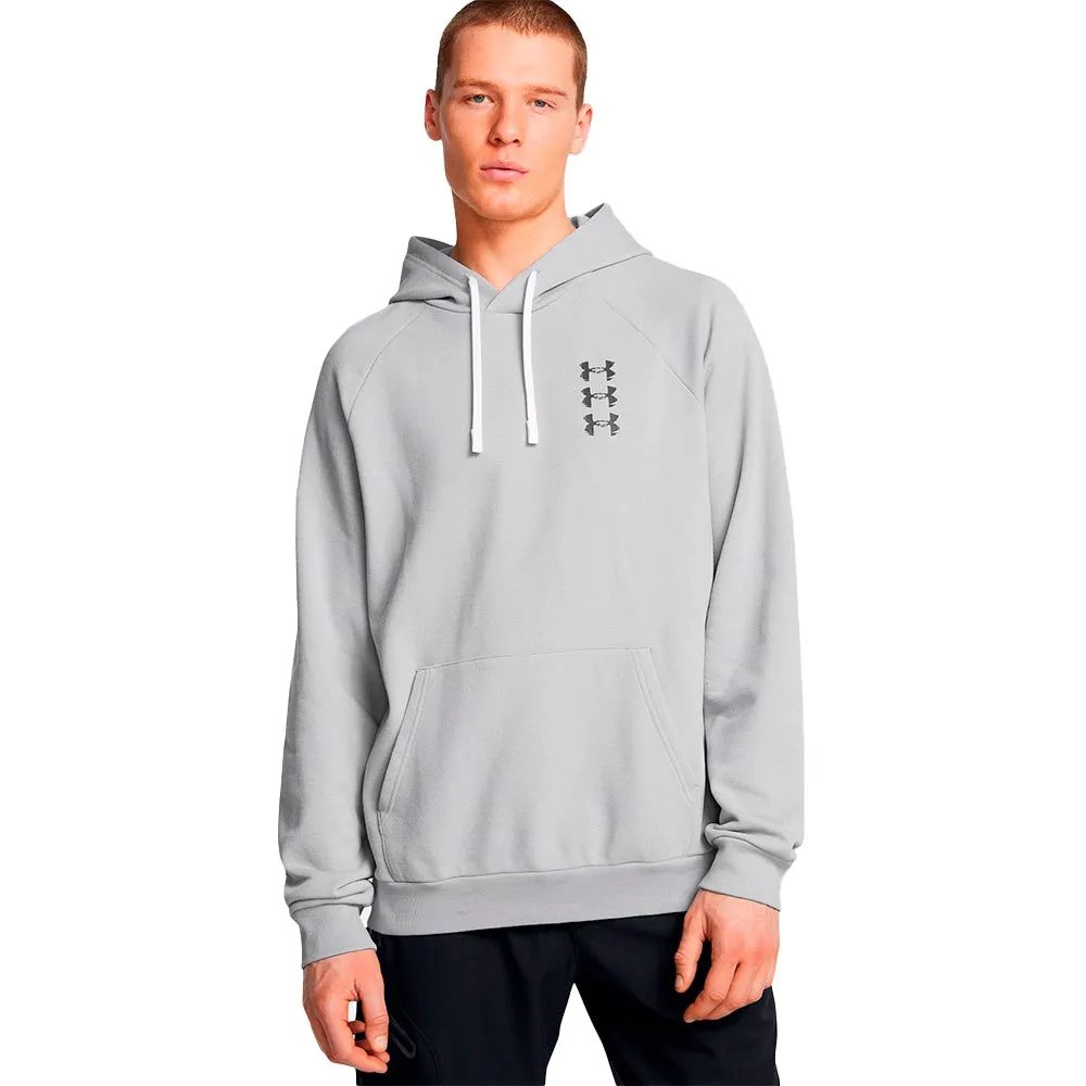 

Худи Under Armour Rival Fleece Textured SND, серый