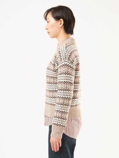 Свитер INES Fair Isle Levi's, Neutrals — фото 2