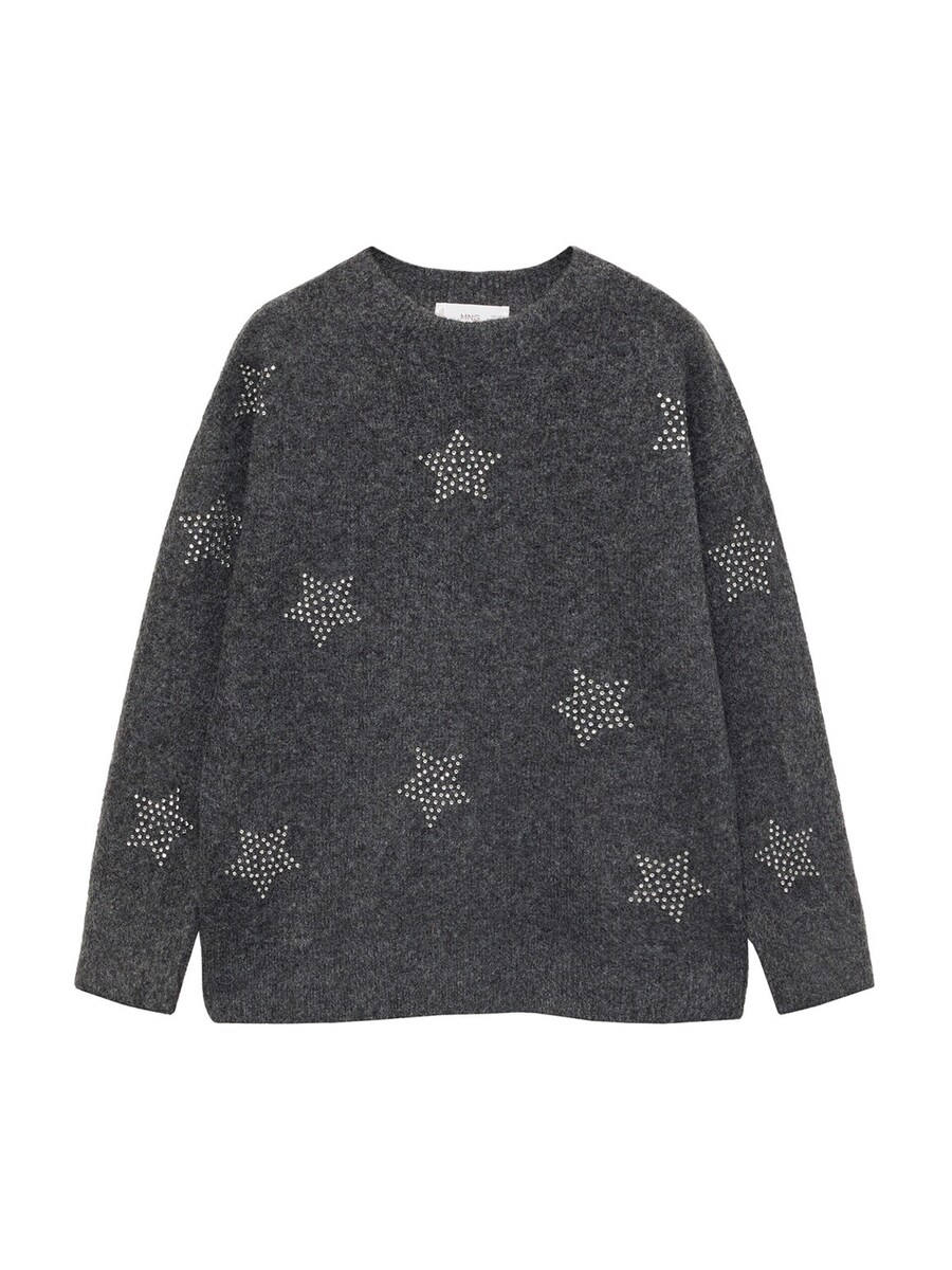 

Свитер MANGO KIDS Etoile, цвет Anthracite/Light grey