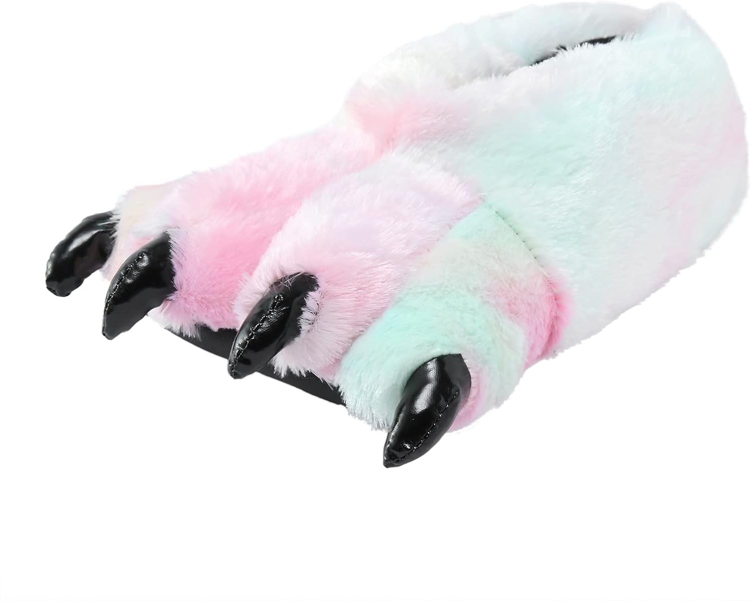 

Забавные тапочки Dsisskai унисекс, оригинальные шуточные подарки для взрослых, милые домашние зимние пушистые тапочки, противоскользящие мягкие домашние тапочки для женщин и мужчин, пурпурный