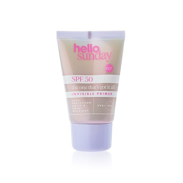 

Невидимый праймер для лица Spf 50 50 мл Hello Sunday