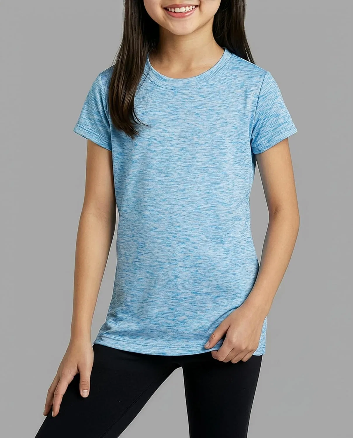 Детская футболка с коротким рукавом Real Essentials, набор 5 штук, Set 3 — фото 3