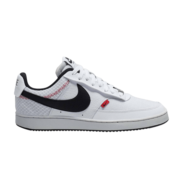 

Кроссовки Nike Court Vision Low Premium 'White Black', белый