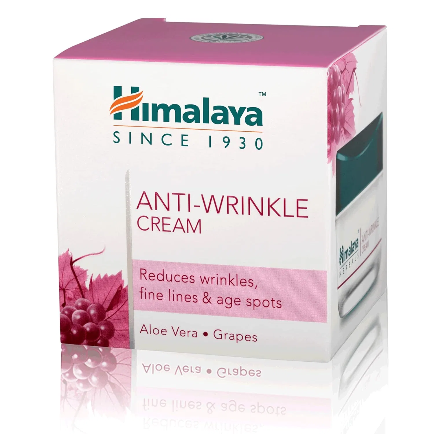 Крем для лица Himalaya — Против морщин с алоэ вера и виноградом от Herbals