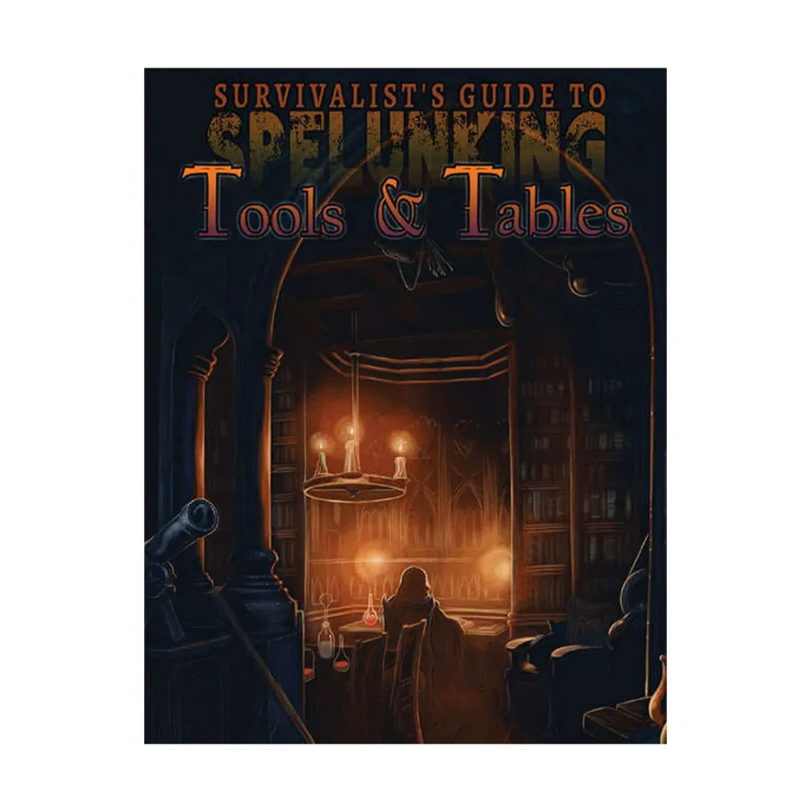 

Survivalist's Guide to Spelunking - Tools & Tables, D&D (5E) (AAW Games), мягкая обложка