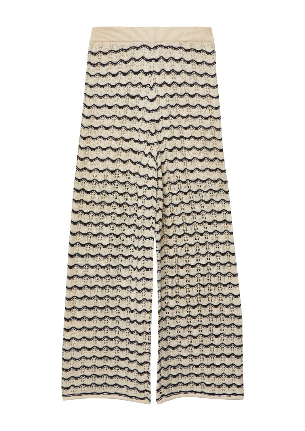 Брюки с широкими штанинами S.Oliver, Beige